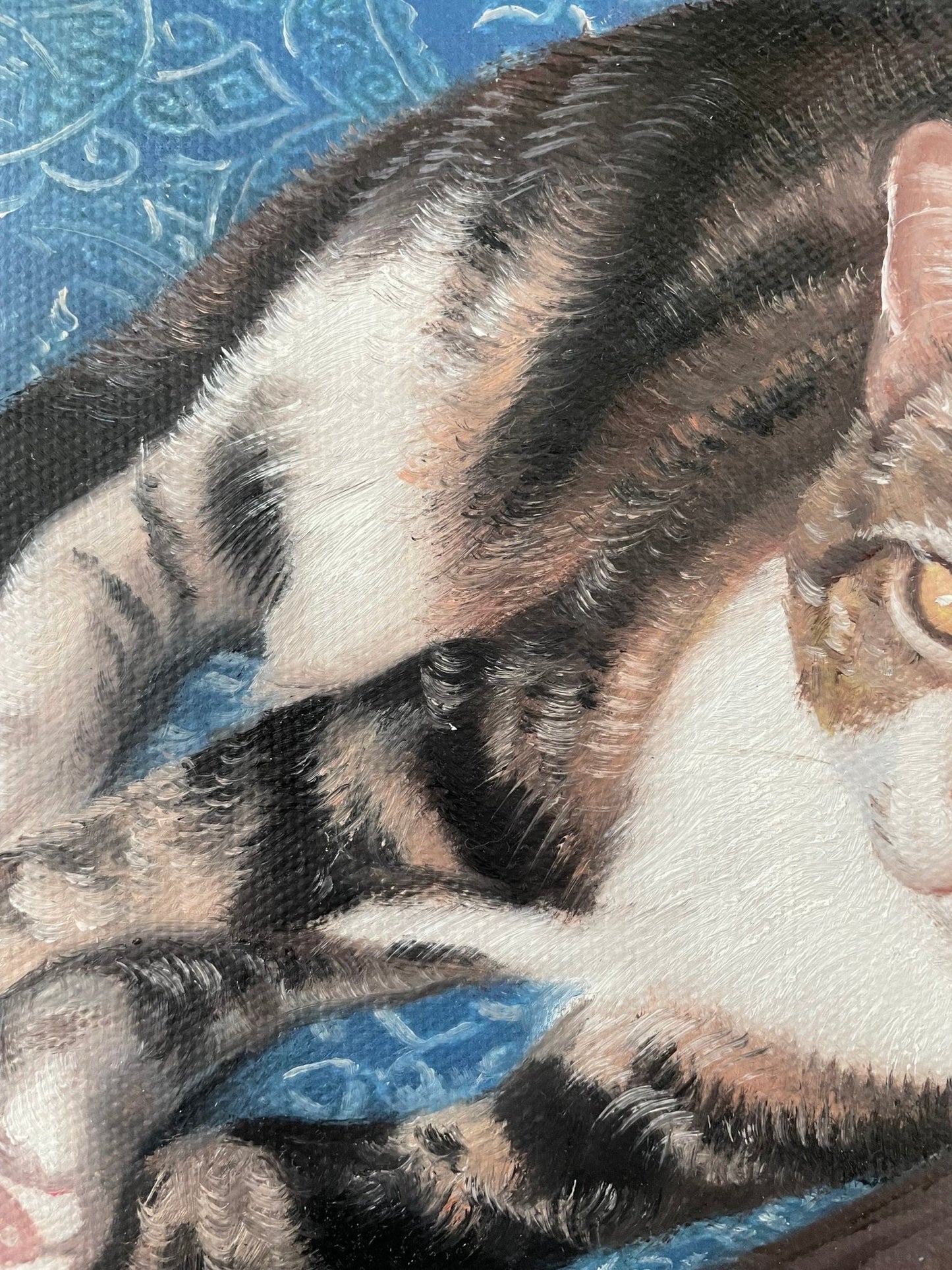 Custom Cat Painting, Cat Portrait, Cat Lover Gifts, Personalized Pet Portrait,Dog Painting Custom, Pet Loss Gift - ULikePaintingArt