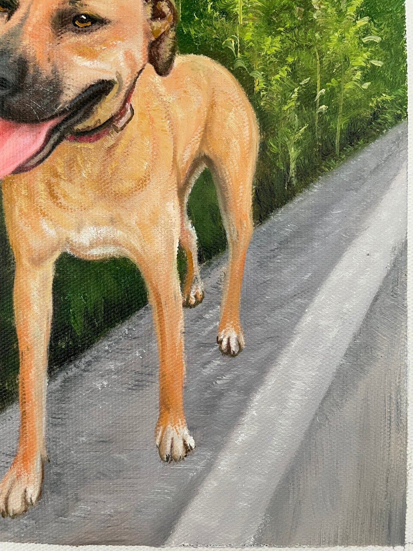 Custom Dog Painting, Personalized Pet Painting, Dog Portrait Custom, Cat Painting, Pet Oil Painting, Dog Lover Gift - ULikePaintingArt
