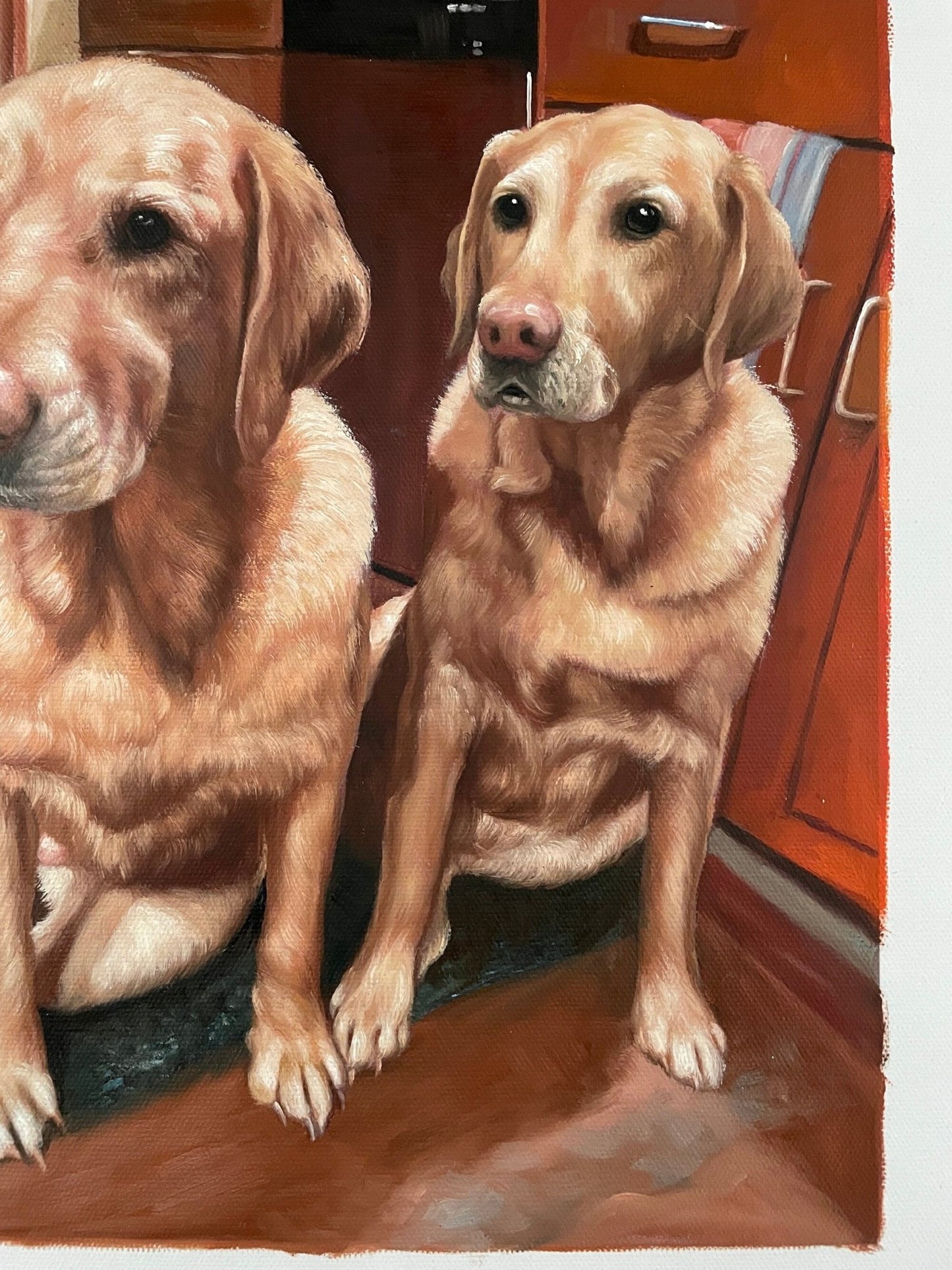 Custom Pet Portrait, Dog Portrait from Photo, Dog Painting Art, Cat Painting, Commission Portrait, Personalized Unique Gift, Animal Portrait - ULikePaintingArt
