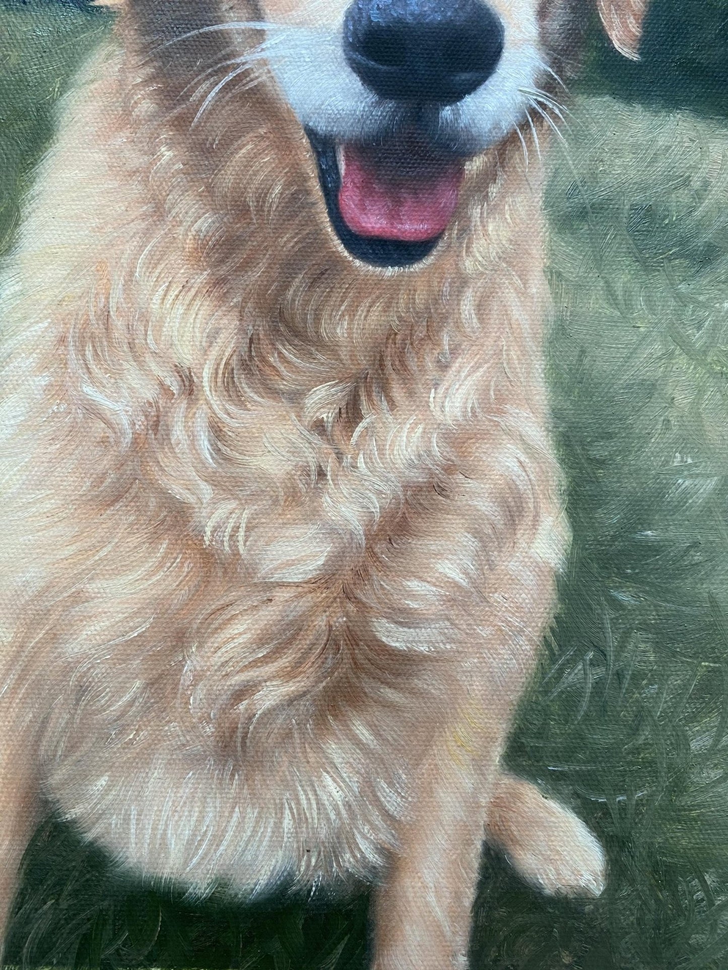 Custom Pet Portrait Painting, Personalized Dog Portrait, Commission Cat Portrait, Animal Portrait, Hand Painted Portrait Painting on Canvas - ULikePaintingArt