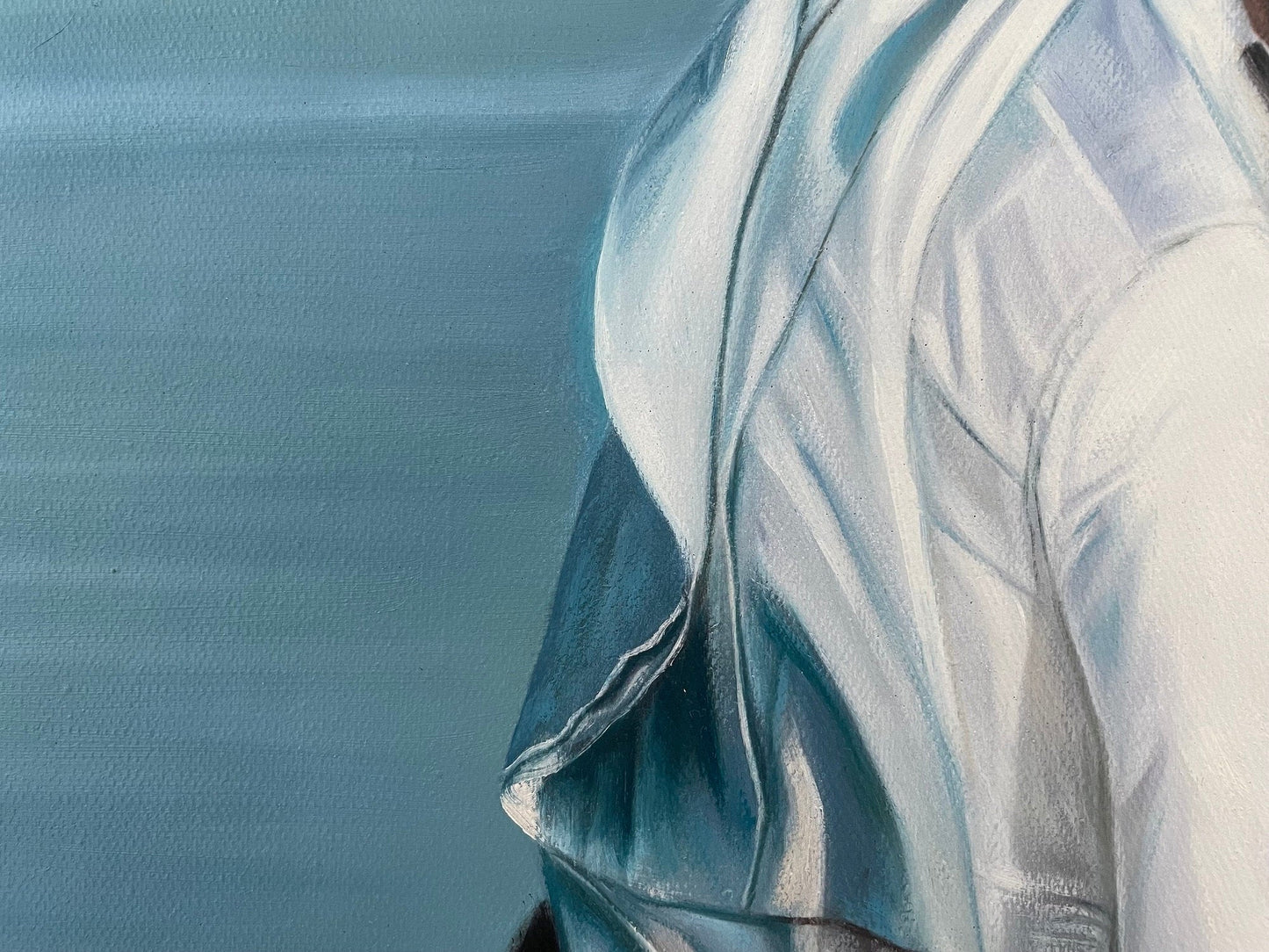 Custom Wedding Portrait Painting, Hand Painted Oil Portrait from Photo, Personalized Couple Portrait on Canvas, Commission Family Painting - ULikePaintingArt