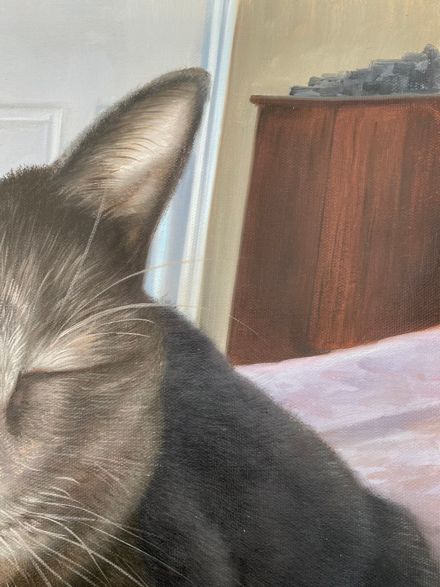 Cat Portrait Painting, Custom Cat Gift, Cat Lover Gift, Cat Art Decor, Pet Portrait Custom, Animal Portrait, Portrait from Photo - ULikePaintingArt