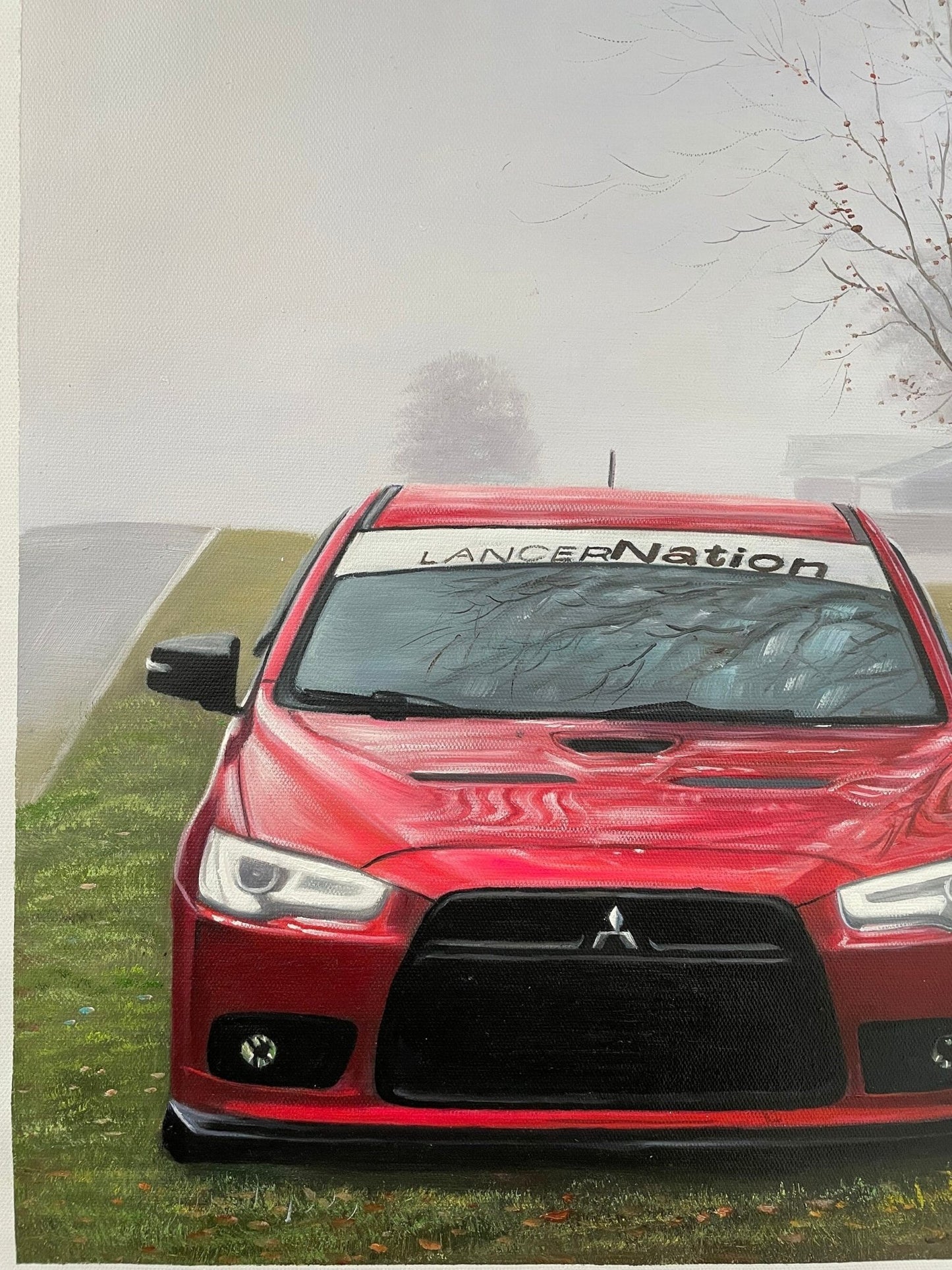 Custom Car Painting from Photo, Personalized Gift for Car Lovers, Car Oil Painting on Canvas, Gift for Men, Gift for Boyfriend, Gift for Him - ULikePaintingArt