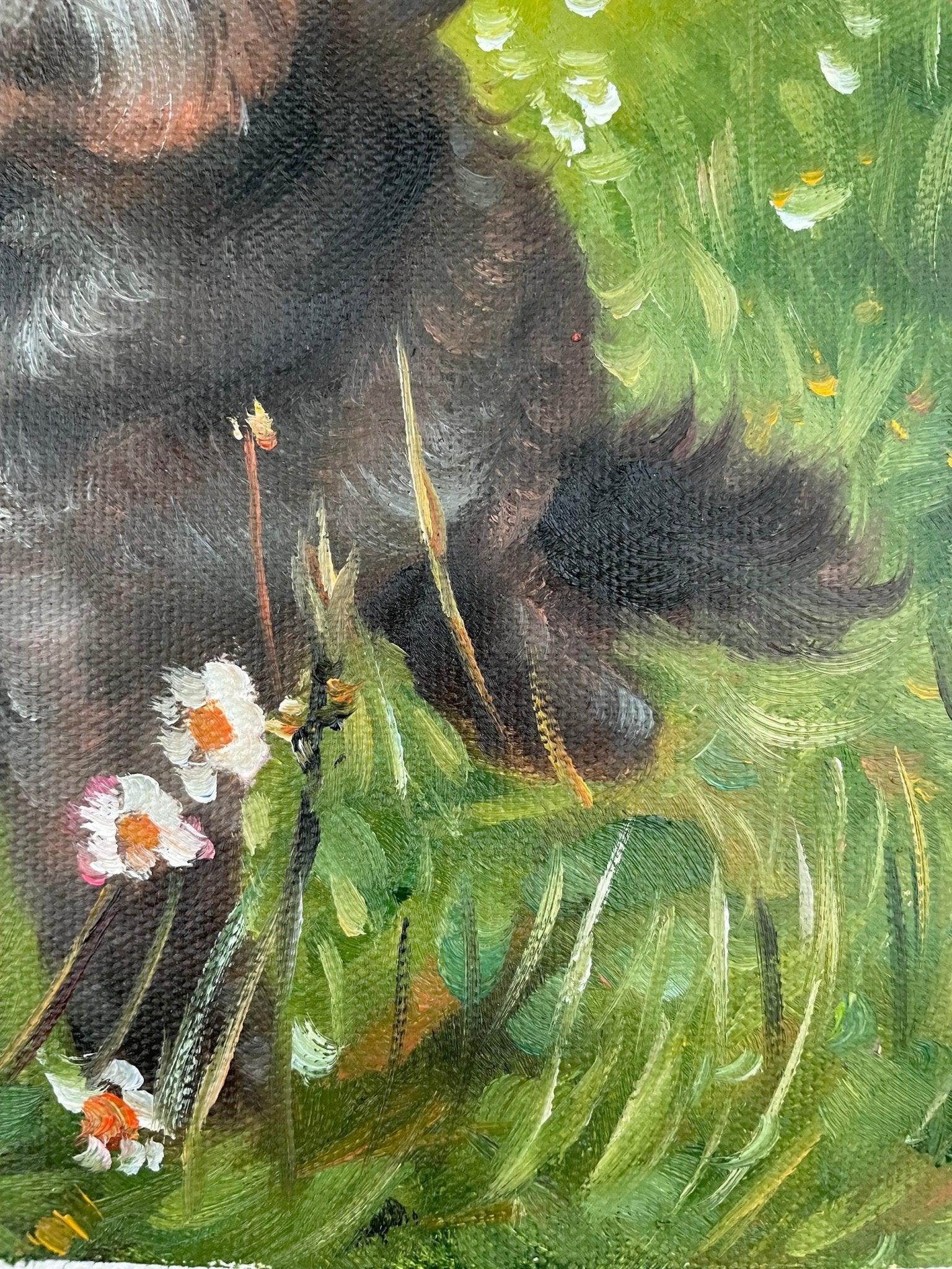 Custom Dog Portrait, Dog Painting from Photo, Pet Original Painting on Canvas, Dog Art, Pet Loss Memorial Gift, Personalized Present - ULikePaintingArt