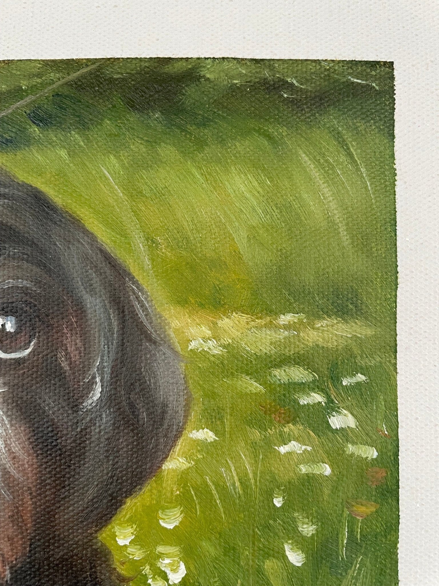 Custom Dog Portrait, Dog Painting from Photo, Pet Original Painting on Canvas, Dog Art, Pet Loss Memorial Gift, Personalized Present - ULikePaintingArt