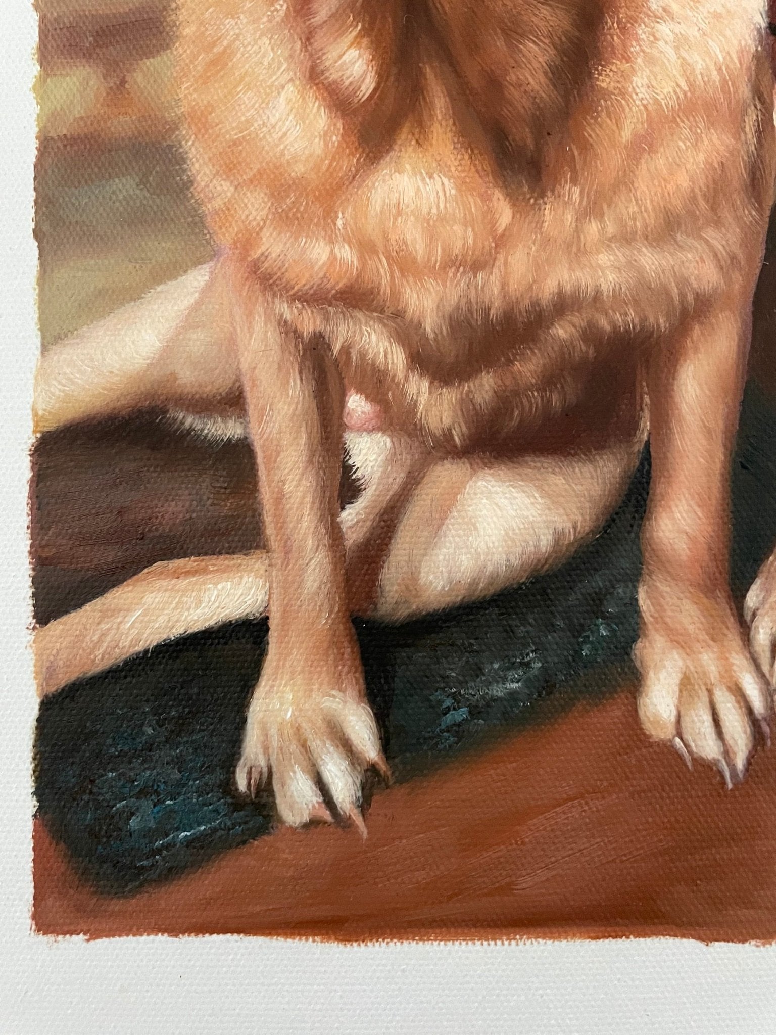 Custom Pet Portrait, Dog Portrait from Photo, Dog Painting Art, Cat Painting, Commission Portrait, Personalized Unique Gift, Animal Portrait - ULikePaintingArt