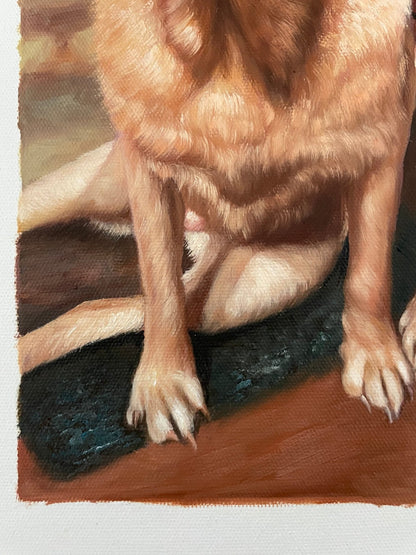 Custom Pet Portrait, Dog Portrait from Photo, Dog Painting Art, Cat Painting, Commission Portrait, Personalized Unique Gift, Animal Portrait - ULikePaintingArt