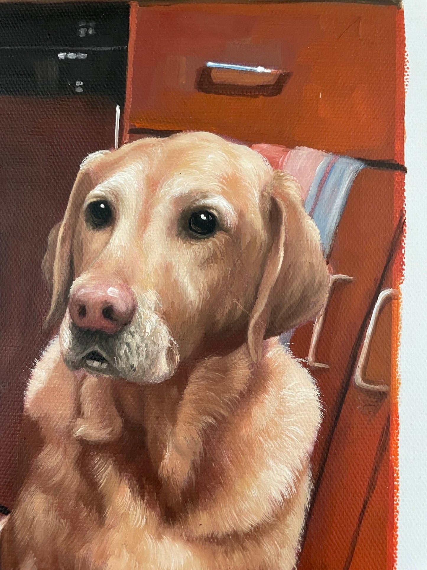 Custom Pet Portrait, Dog Portrait from Photo, Dog Painting Art, Cat Painting, Commission Portrait, Personalized Unique Gift, Animal Portrait - ULikePaintingArt