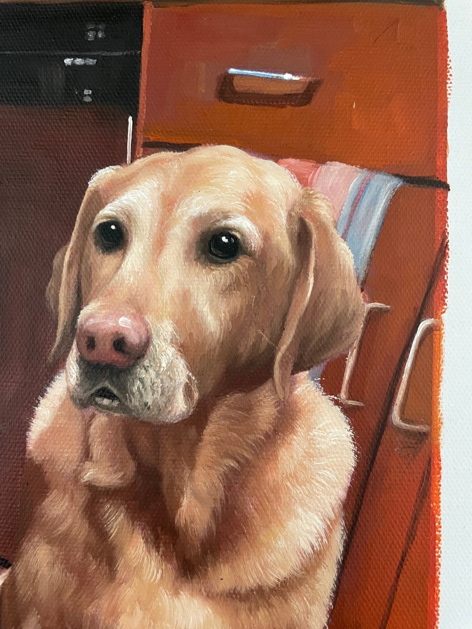 Custom Pet Portrait, Dog Portrait from Photo, Dog Painting Art, Cat Painting, Commission Portrait, Personalized Unique Gift, Animal Portrait - ULikePaintingArt