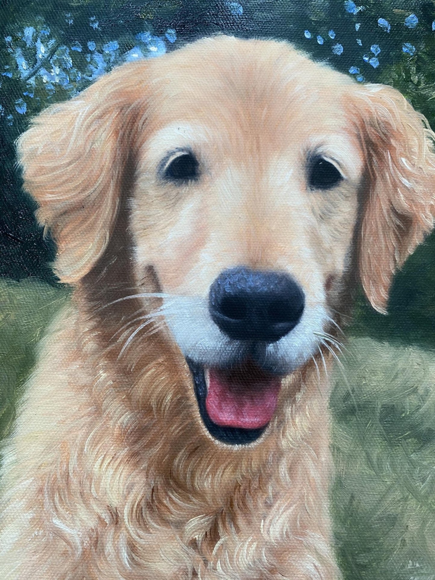 Custom Pet Portrait Painting, Personalized Dog Portrait, Commission Cat Portrait, Animal Portrait, Hand Painted Portrait Painting on Canvas - ULikePaintingArt