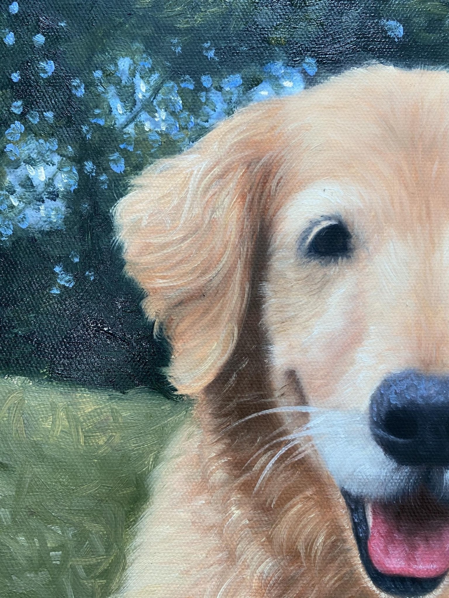 Custom Pet Portrait Painting, Personalized Dog Portrait, Commission Cat Portrait, Animal Portrait, Hand Painted Portrait Painting on Canvas - ULikePaintingArt