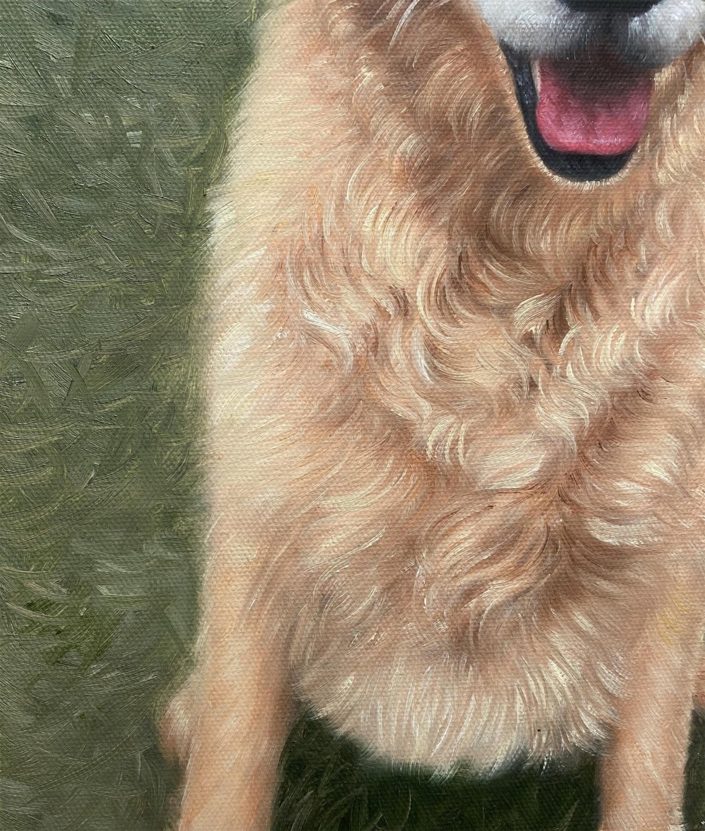Custom Pet Portrait Painting, Personalized Dog Portrait, Commission Cat Portrait, Animal Portrait, Hand Painted Portrait Painting on Canvas - ULikePaintingArt
