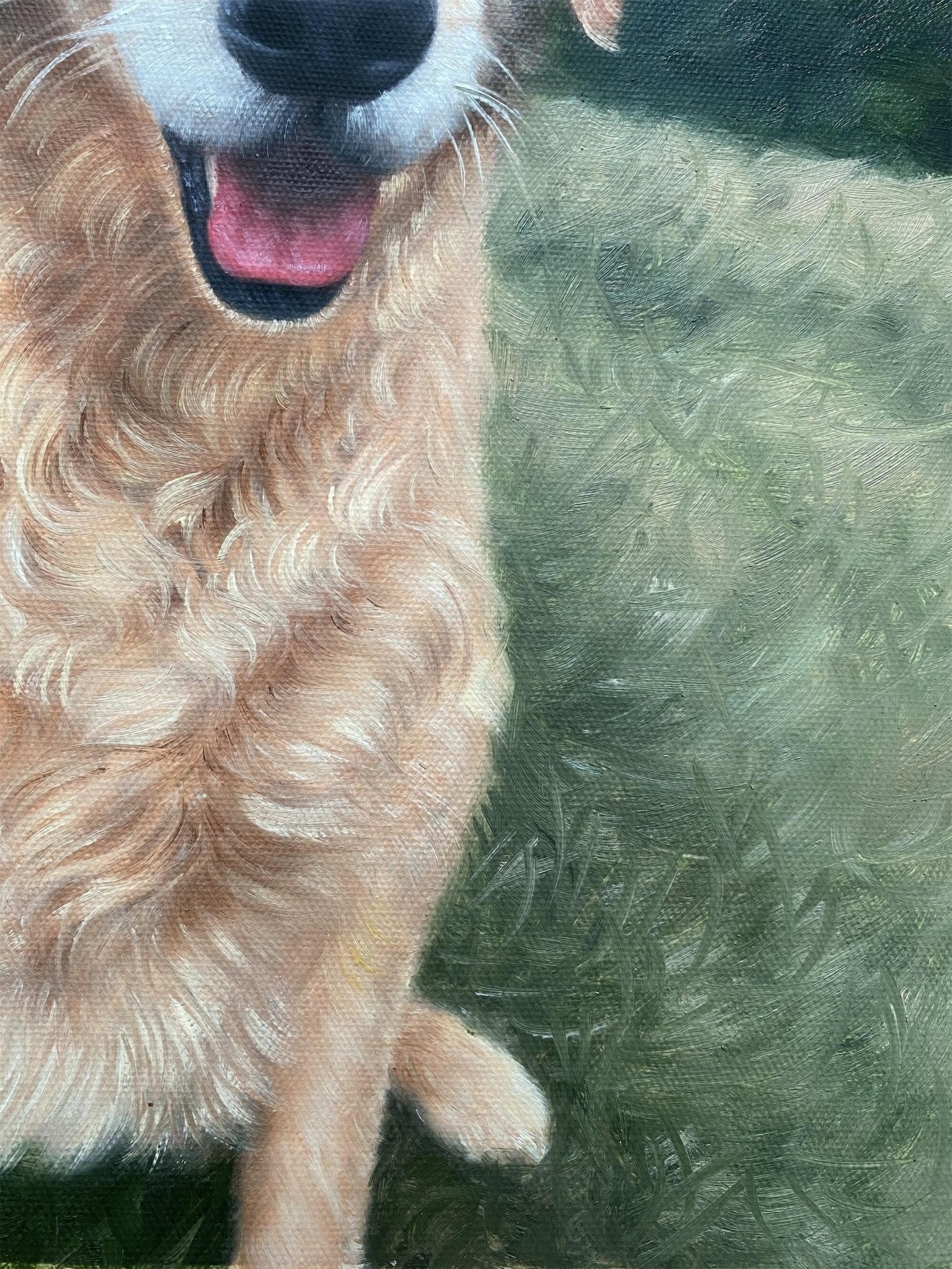Custom Pet Portrait Painting, Personalized Dog Portrait, Commission Cat Portrait, Animal Portrait, Hand Painted Portrait Painting on Canvas - ULikePaintingArt