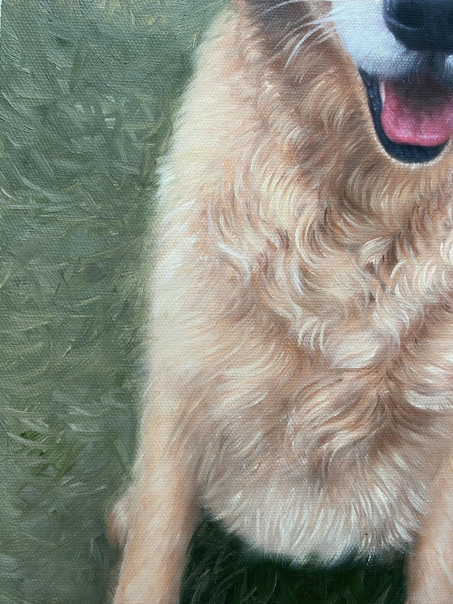 Custom Pet Portrait Painting, Personalized Dog Portrait, Commission Cat Portrait, Animal Portrait, Hand Painted Portrait Painting on Canvas - ULikePaintingArt