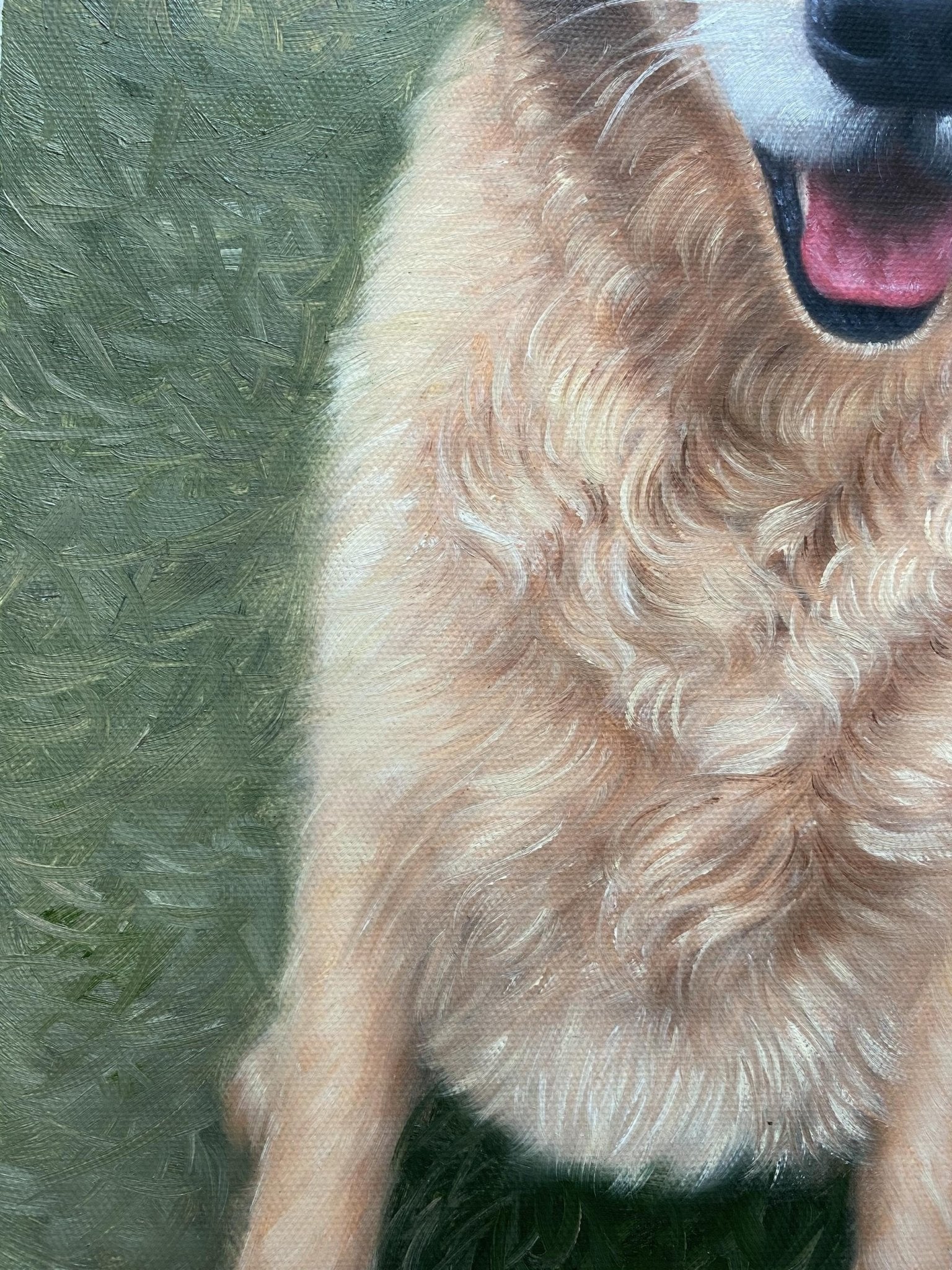 Custom Pet Portrait Painting, Personalized Dog Portrait, Commission Cat Portrait, Animal Portrait, Hand Painted Portrait Painting on Canvas - ULikePaintingArt