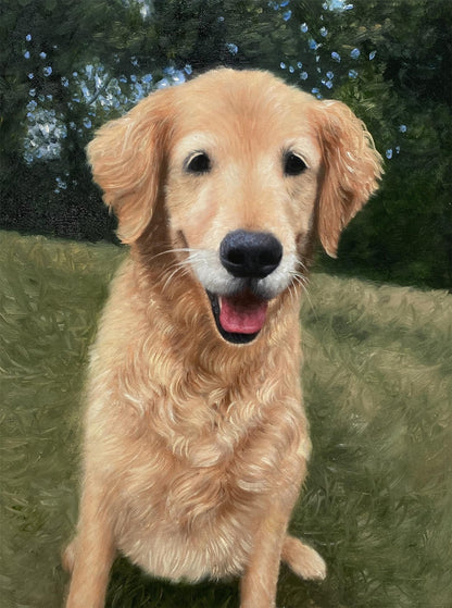 Custom Pet Portrait Painting, Personalized Dog Portrait, Commission Cat Portrait, Animal Portrait, Hand Painted Portrait Painting on Canvas - ULikePaintingArt