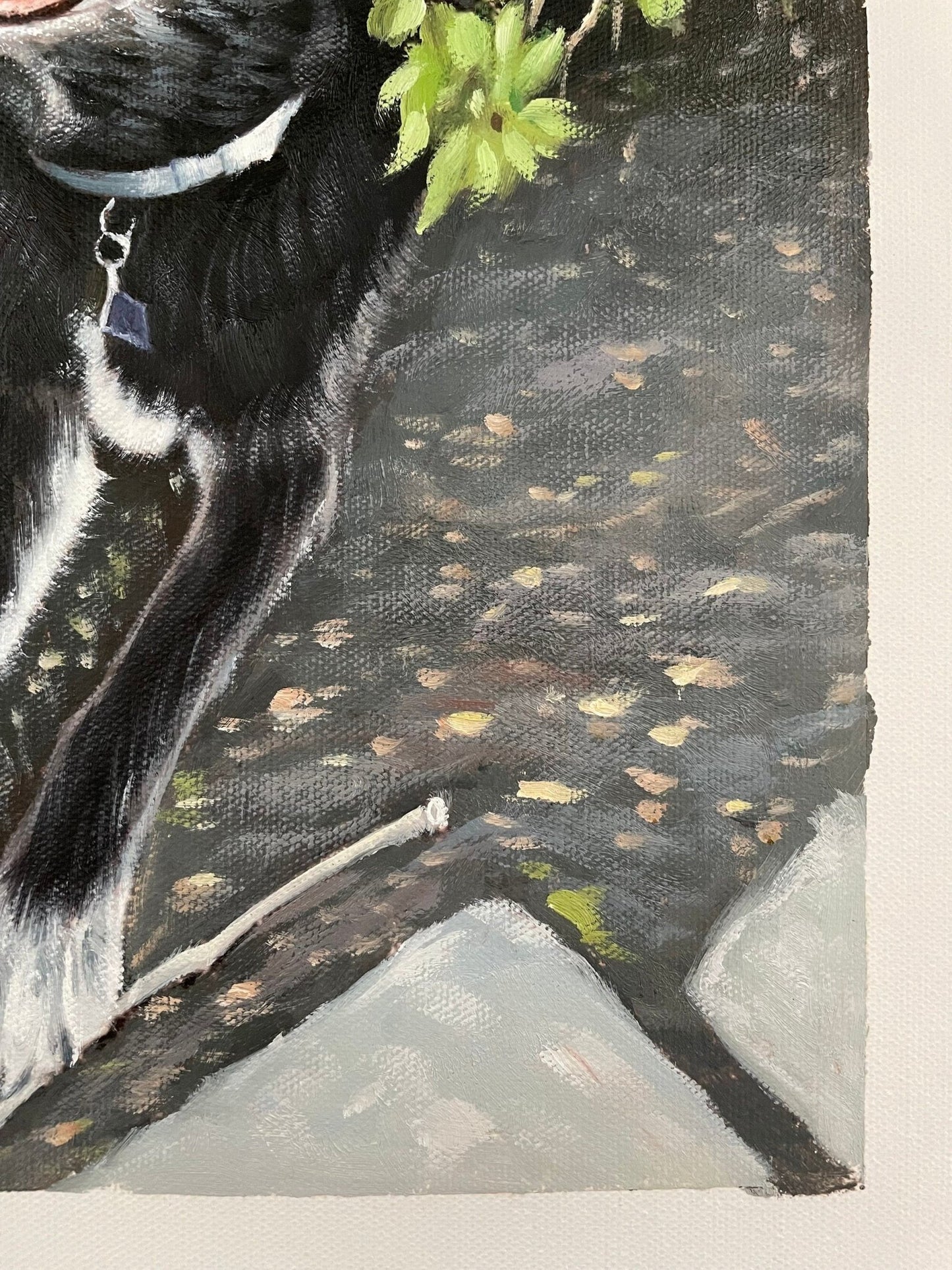 Personalized Dog Portrait from Photo, Custom Dog Oil Painting on Canvas, Pet Portrait Painting, Pet Loss Memorial Gifts, Dog Wall Art Decor - ULikePaintingArt