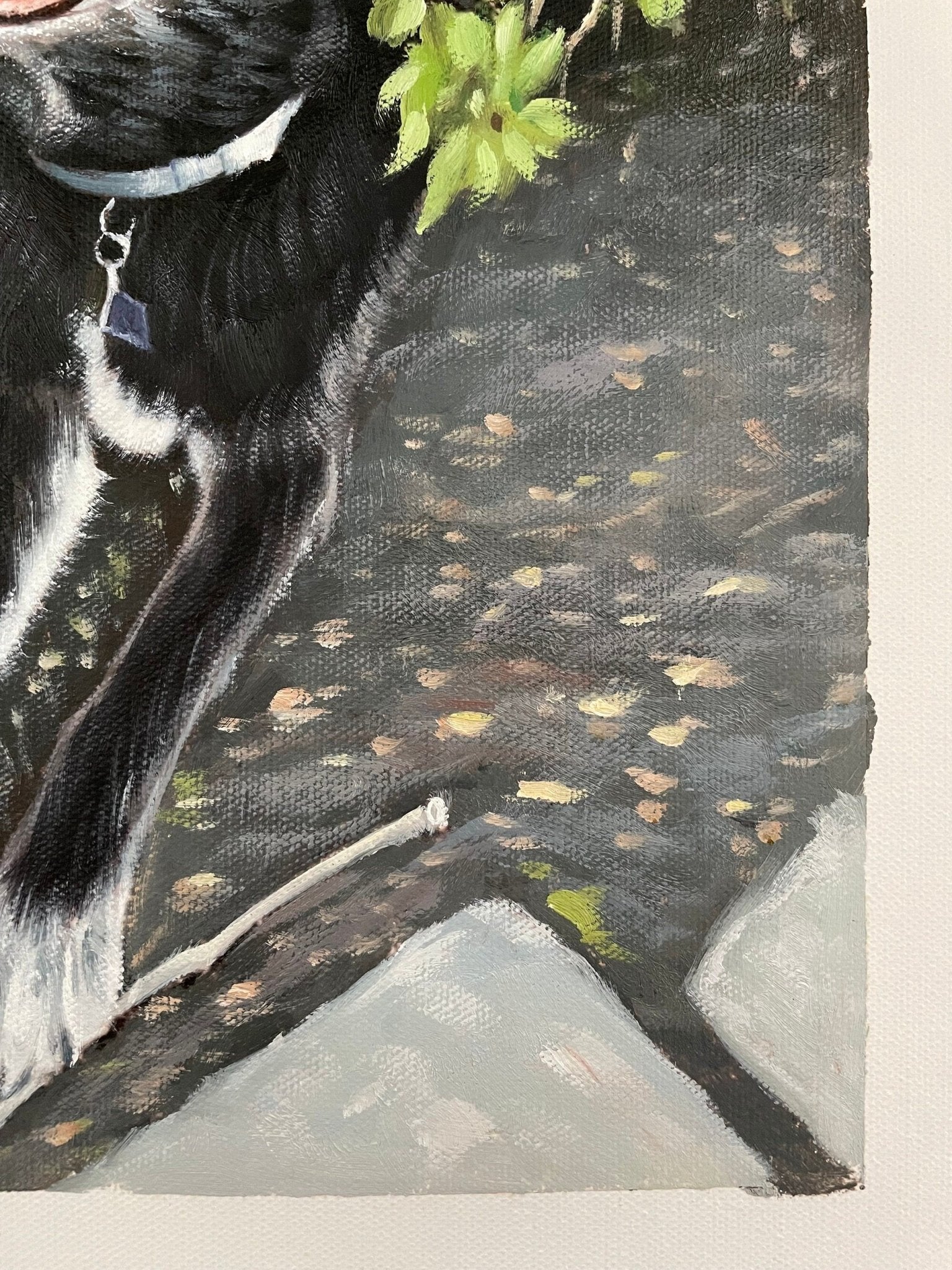 Personalized Dog Portrait from Photo, Custom Dog Oil Painting on Canvas, Pet Portrait Painting, Pet Loss Memorial Gifts, Dog Wall Art Decor - ULikePaintingArt