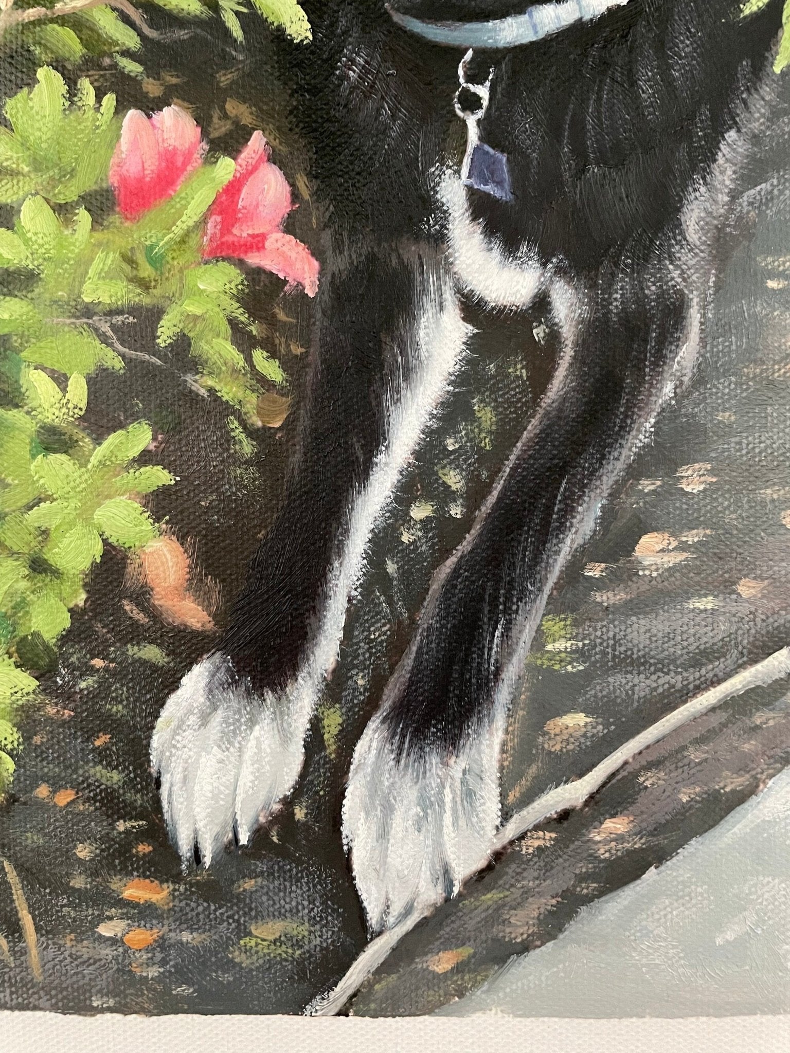 Personalized Dog Portrait from Photo, Custom Dog Oil Painting on Canvas, Pet Portrait Painting, Pet Loss Memorial Gifts, Dog Wall Art Decor - ULikePaintingArt