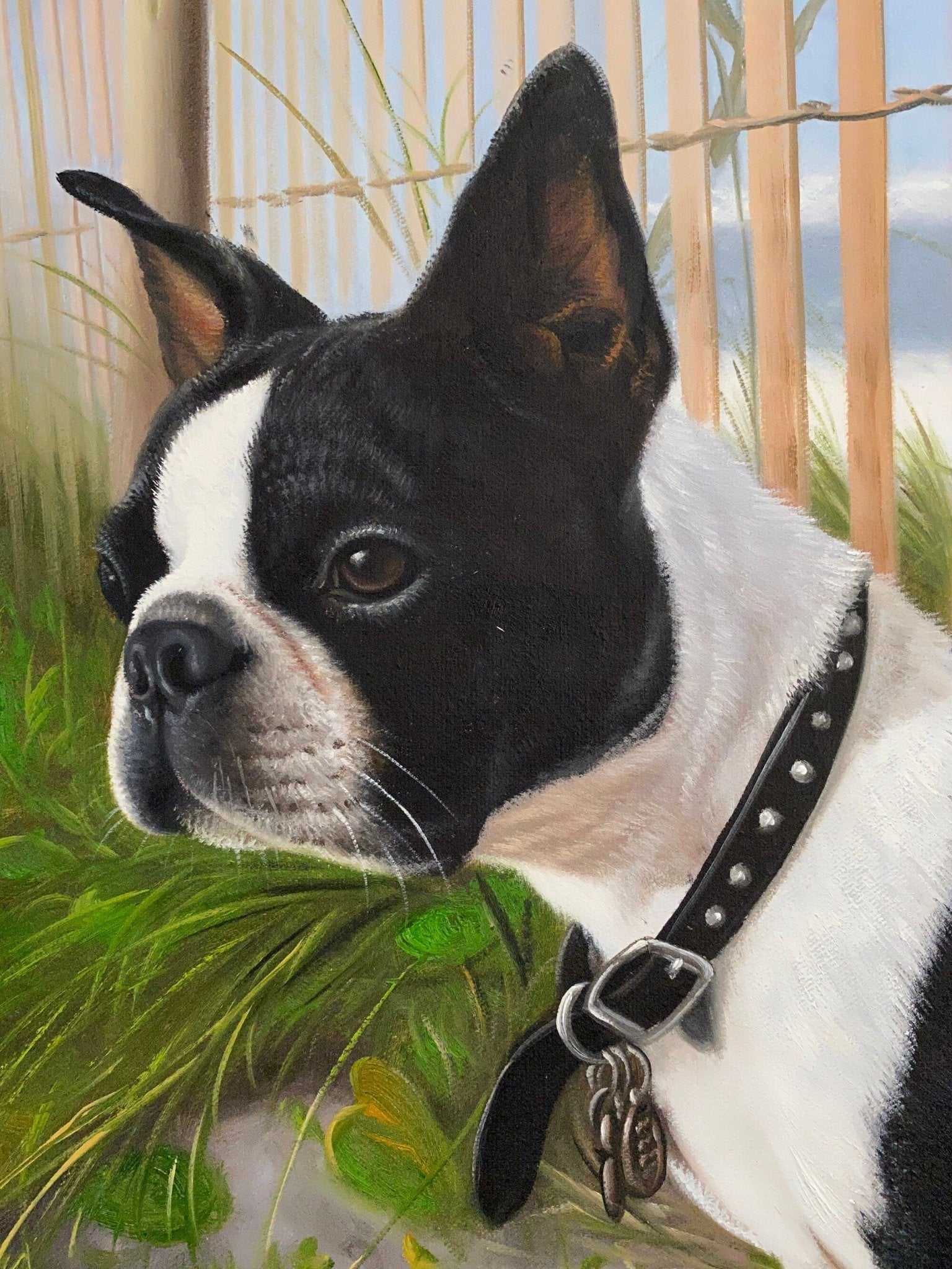 Personalized Pet Portrait, Dog Portrait Painting, Custom Cat Painting, Pet Oil Painting, Custom Dog Lover Gift, Pet Loss Gift - ULikePaintingArt