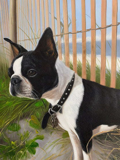 Personalized Pet Portrait, Dog Portrait Painting, Custom Cat Painting, Pet Oil Painting, Custom Dog Lover Gift, Pet Loss Gift - ULikePaintingArt