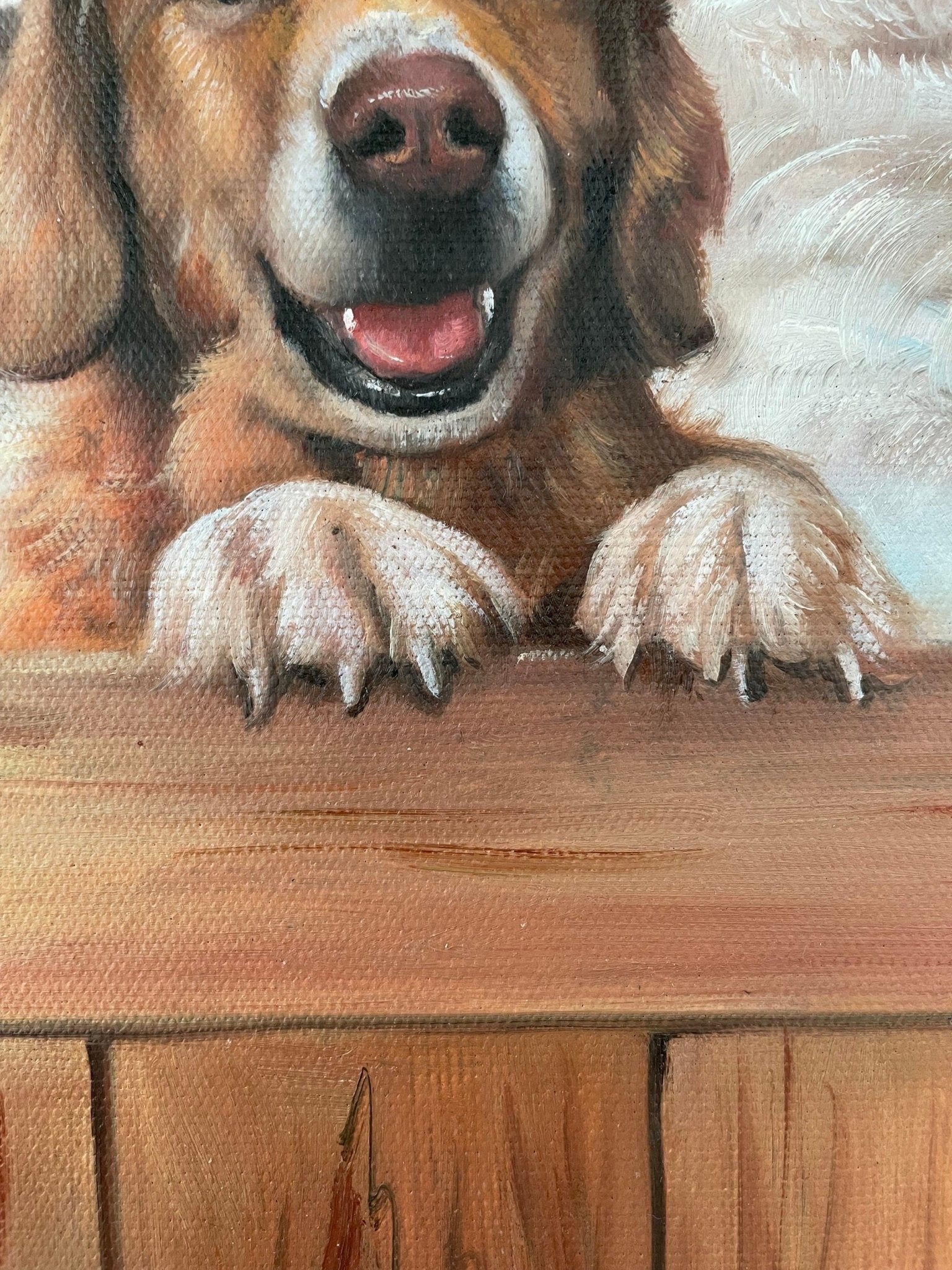 Pet Painting, Custom Pet Portrait, Personalized Dog Painting, Commission Portrait Painting, Cat Portrait, Hand Painted Portrait on Canvas - ULikePaintingArt