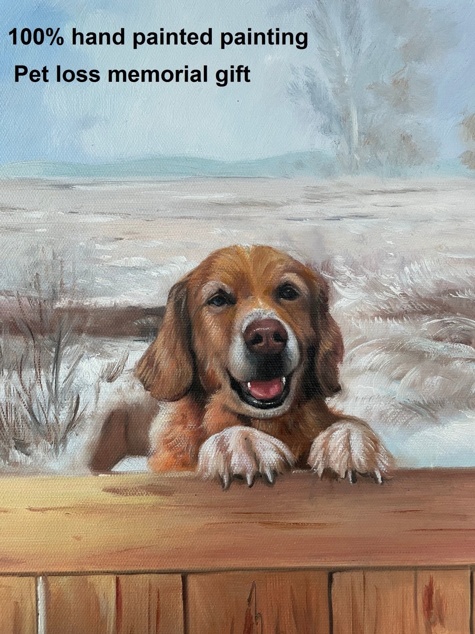 Pet Painting, Custom Pet Portrait, Personalized Dog Painting, Commission Portrait Painting, Cat Portrait, Hand Painted Portrait on Canvas - ULikePaintingArt