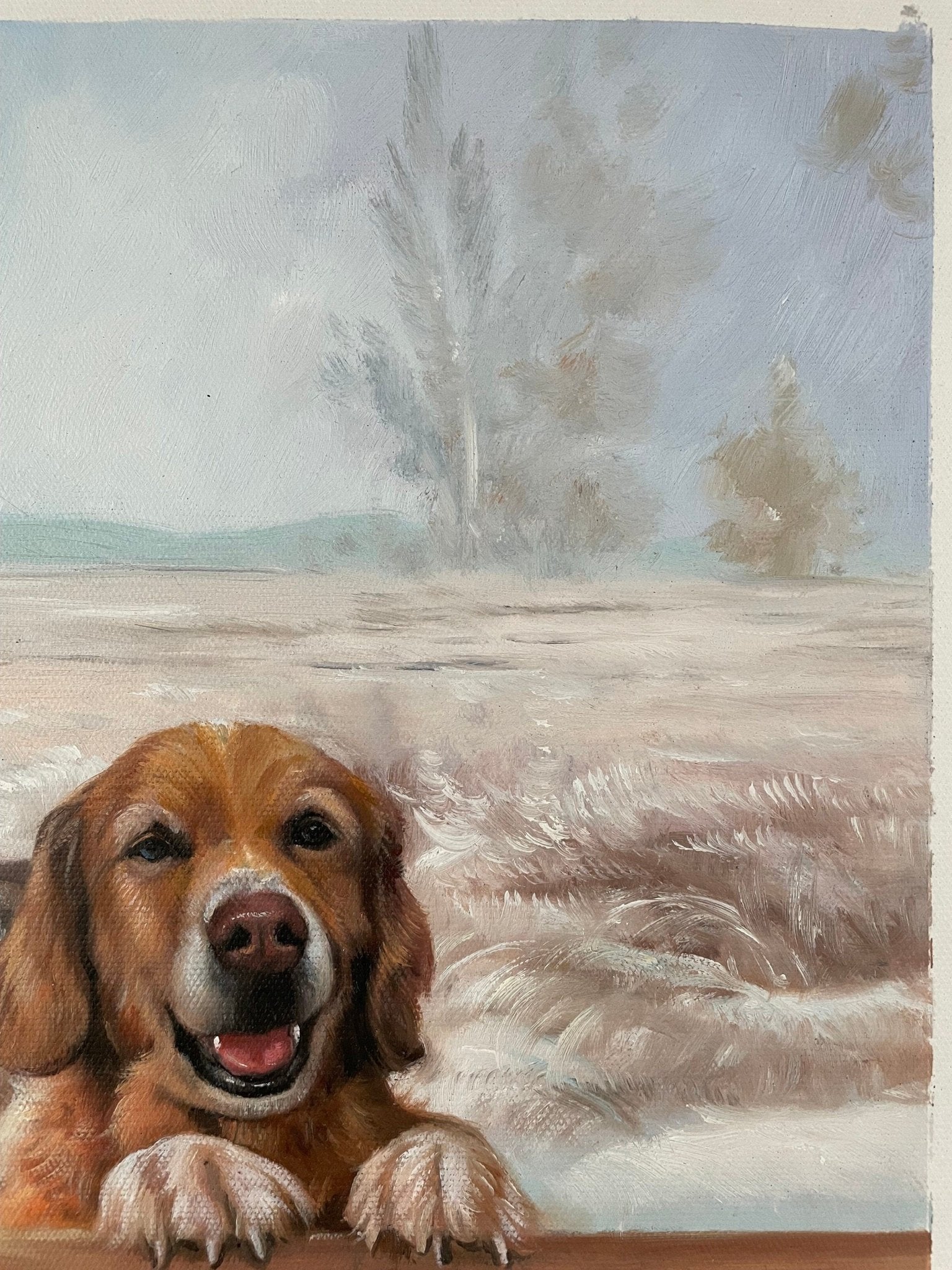 Pet Painting, Custom Pet Portrait, Personalized Dog Painting, Commission Portrait Painting, Cat Portrait, Hand Painted Portrait on Canvas - ULikePaintingArt