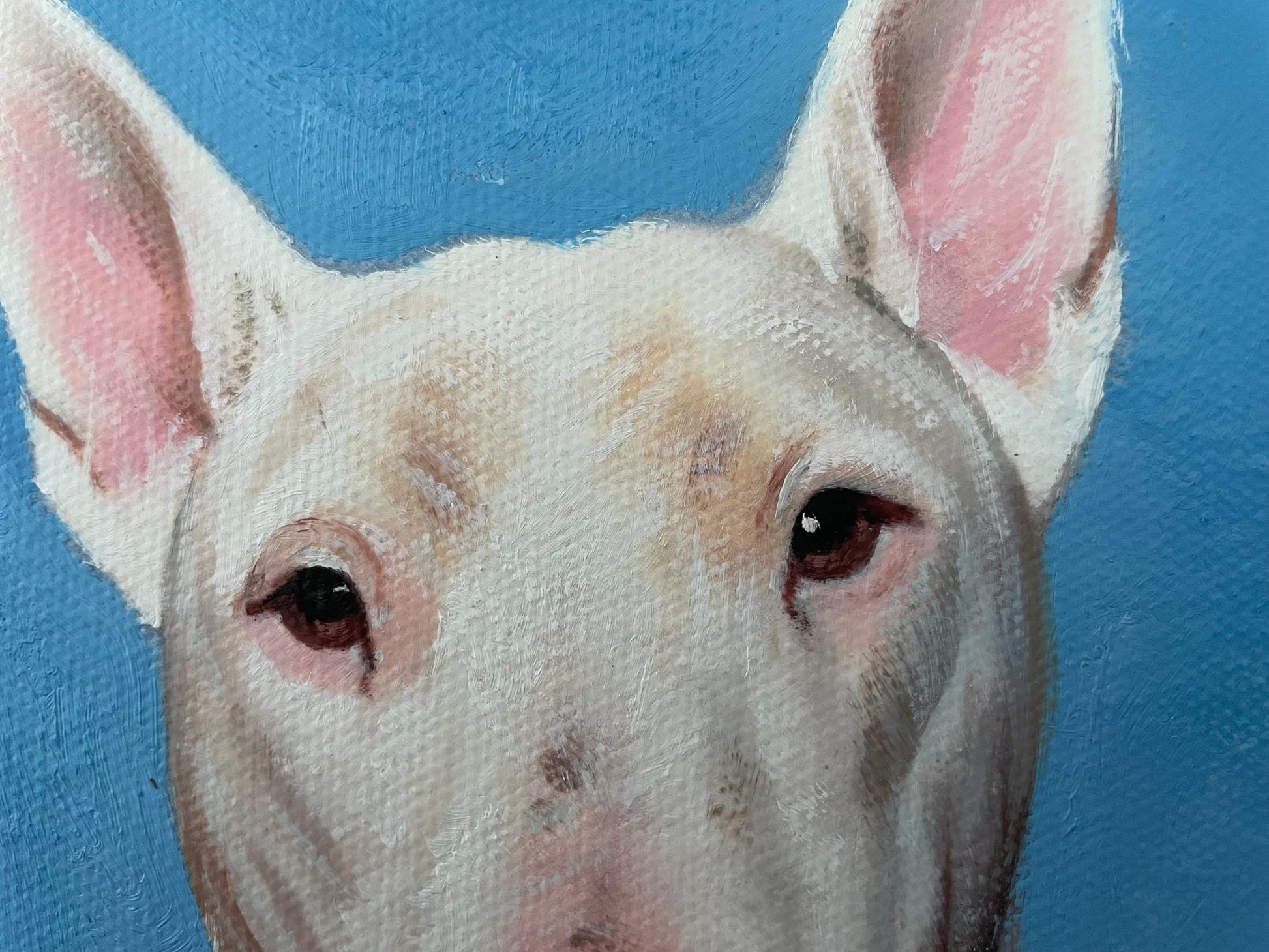 Pet Portrait Painting from Photo, Custom Dog Portrait on Canvas, Hand Painted Painting, Dog Quotes, Memorial Pet Loss Gift - ULikePaintingArt