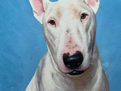 Pet Portrait Painting from Photo, Custom Dog Portrait on Canvas, Hand Painted Painting, Dog Quotes, Memorial Pet Loss Gift - ULikePaintingArt